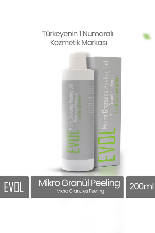 Evol Kayısı Çekirdekli Mikro Granül Peeling Yüz,Batık Peeling