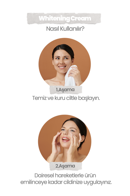 Evol Whitening Beyazlatıcı Krem Arbutin Leke Karşıtı