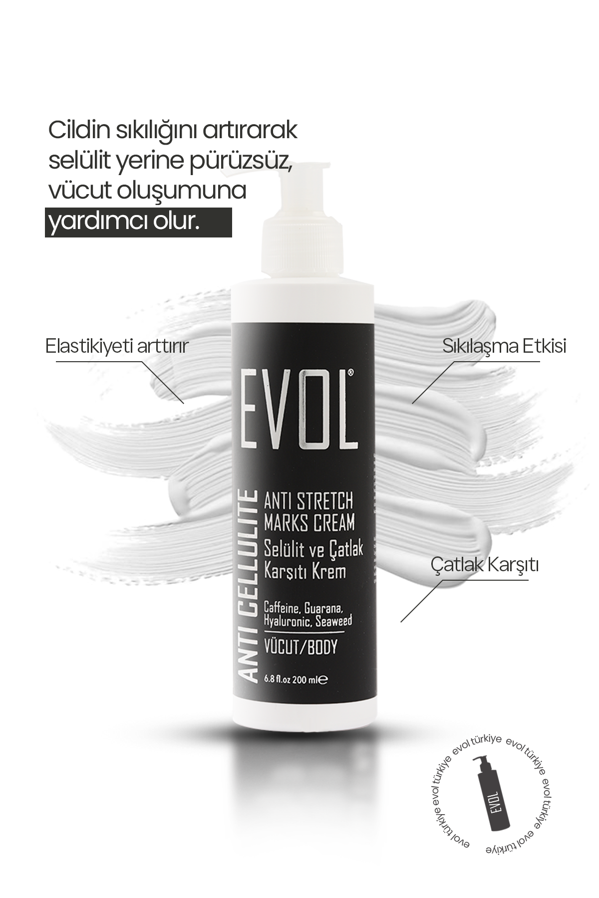 Evol Selülit & Çatlak Karşıtı Bölgesel İncelme Krem