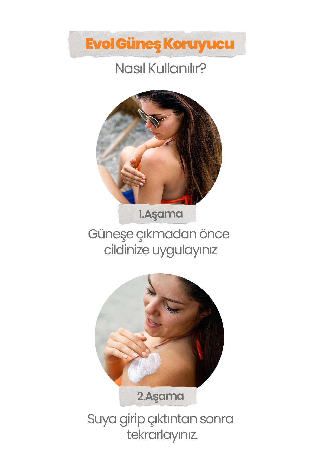 Evol Güneş Kremi Spf 50+ Yüksek Koruyucu Güneş Kremi