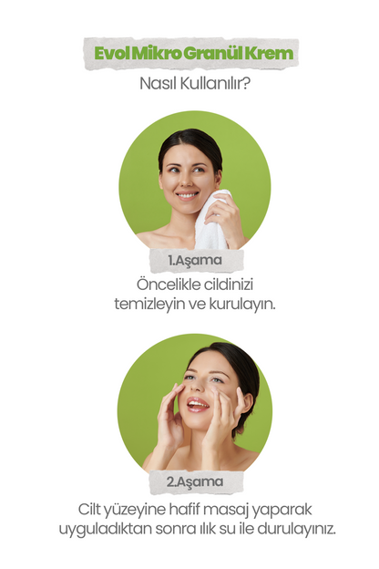 Evol Kayısı Çekirdekli Mikro Granül Peeling Yüz,Batık Peeling